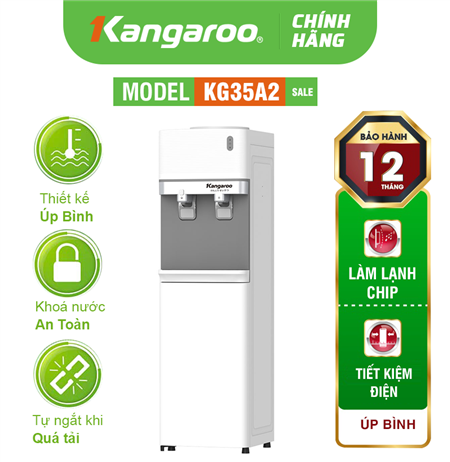 Cây nước nóng lạnh Kangaroo KG35A2 - Cây úp bình