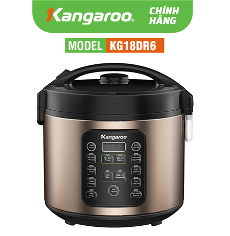 Nồi cơm điện tử Kangaroo KG18DR6