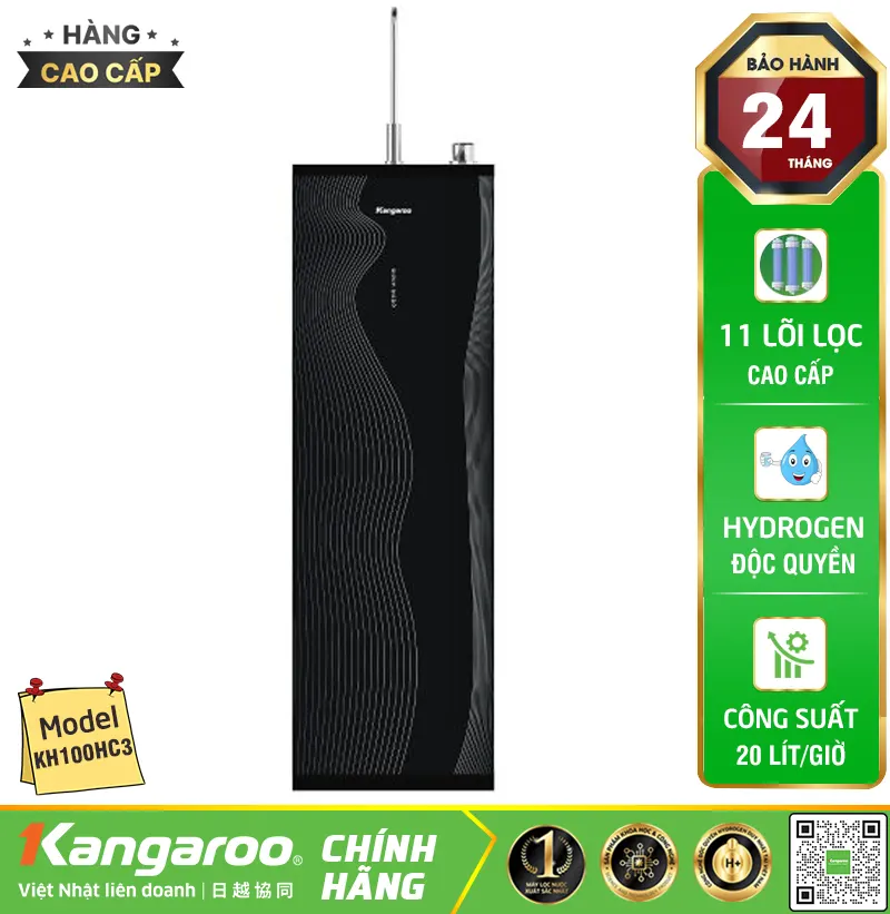 Máy lọc nước Kangaroo Hydrogen KG100HC3 - Hàng Cao Cấp 2025