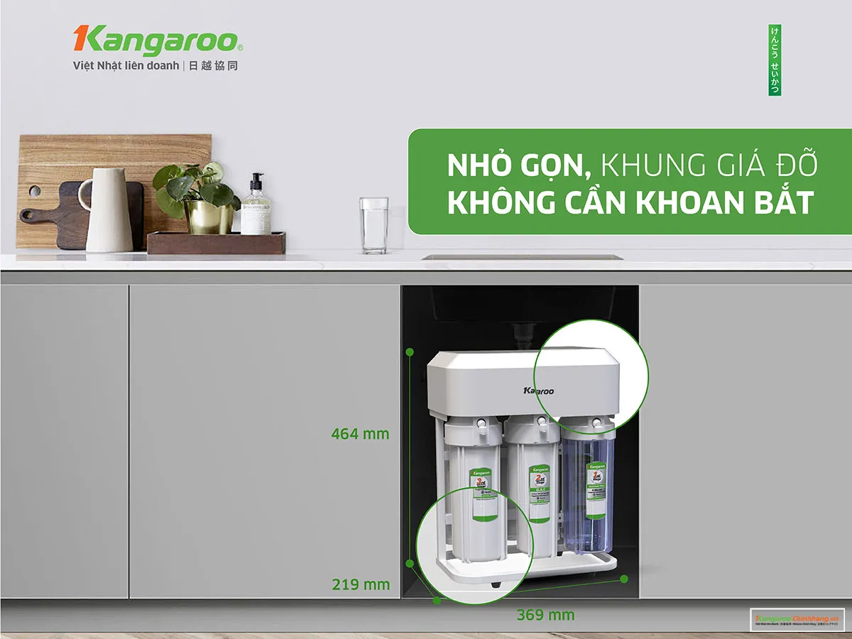 Máy lọc nước Kangaroo Hydrogen KG11K5-H1G Máy lọc nước Kangaroo Hydrogen KG11K5-H1G