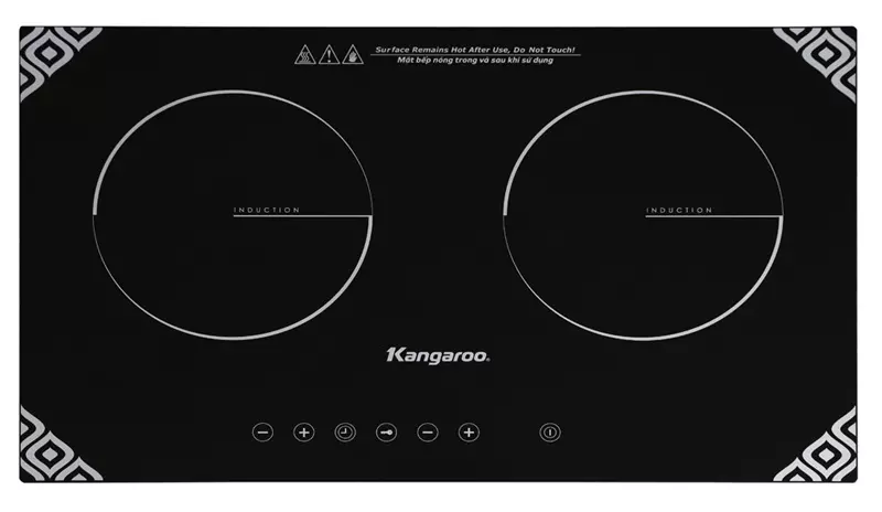 Bếp điện từ đôi Kangroo KG498N