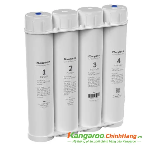 Bộ 4 lõi lọc chức năng Max Hydrogen Kangaroo