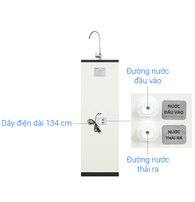 Máy lọc nước Kangaroo KG116i - 10 Lõi lọc - Mẫu Mới 2025