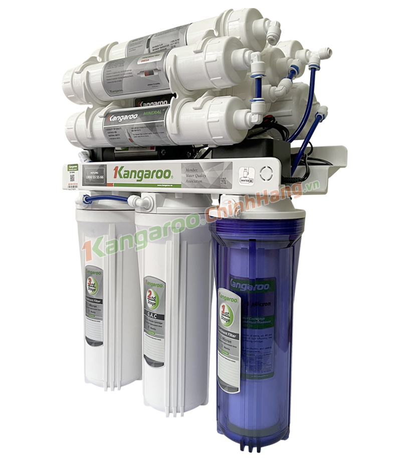 Máy lọc nước Kangaroo KG100HG Không Vỏ Tủ Lắp Gầm Chậu