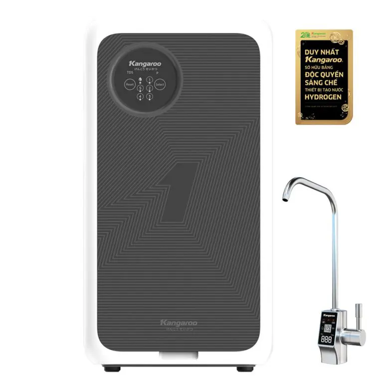 Máy lọc nước Kangaroo Hydrogen KG400US - Thông minh, Mẫu 2025