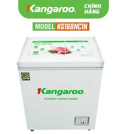 Tủ đông kháng khuẩn KG168NC1N - 90 lít