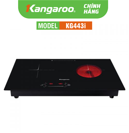  Bếp điện từ hồng ngoại đôi Kangaroo KG443i