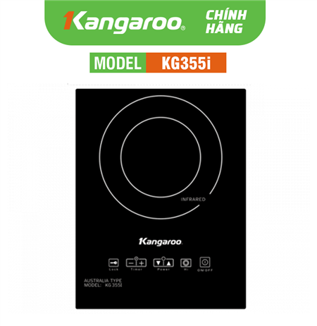 Bếp hồng ngoại đơn Kangaroo KG355i