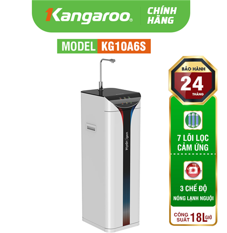 Máy lọc nước Kangaroo Hydrogen Slim Nóng Lạnh KG10A6s Mới 2022