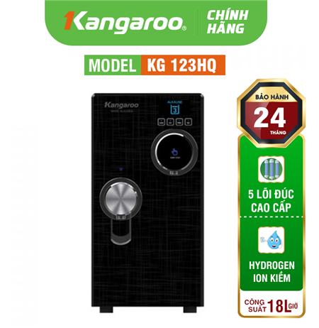 Máy lọc nước Kangaroo Hydrogen ion Kiềm KG123HQ