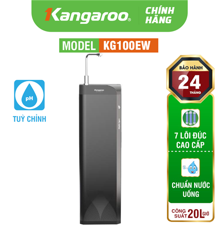 Máy lọc nước Kangaroo Alkaline Waterfall KG100EW - Hàng Cao Cấp