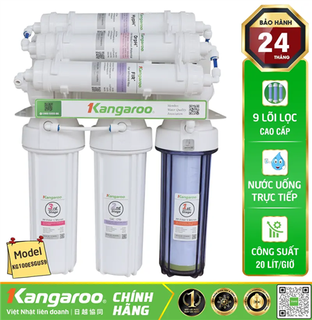 Máy lọc nước Kangaroo Hydrogen KG100ESGUS9