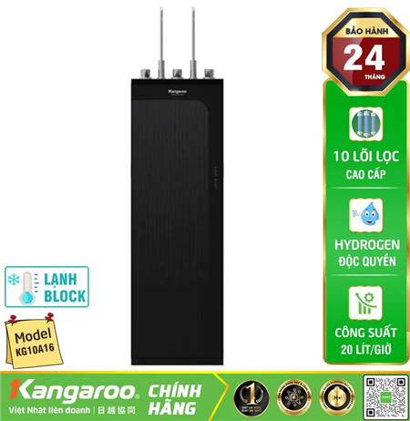 Máy lọc nước nóng lạnh Kangaroo KG10A16 - Mẫu mới 2025