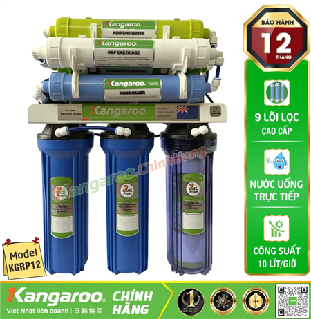 Máy lọc nước Kangaroo KGRP12 - Mẫu Mới 2025