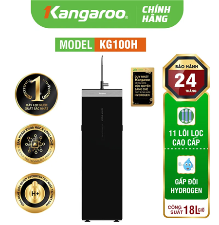 Máy lọc nước Kangaroo Hydrogen KG100H - 11 Lõi - Mẫu 2025