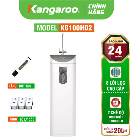 Máy lọc nước Kangaroo Hydrogen Slim Duo 2 KG100HD2