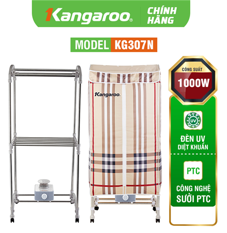 Máy sấy quần áo Kangaroo KG307N