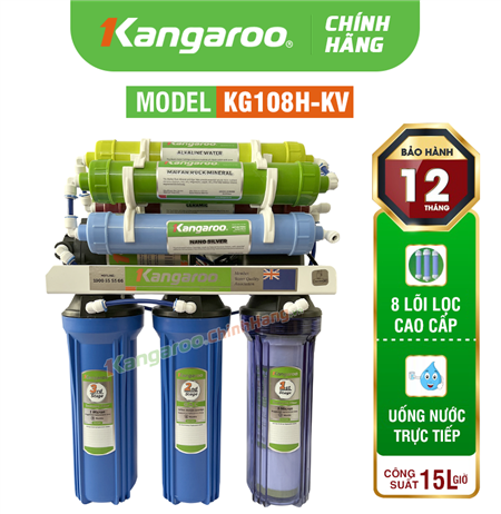 Máy lọc nước Kangaroo KG108H Không Vỏ