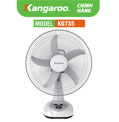 Quạt sạc điện Kangaroo KG735