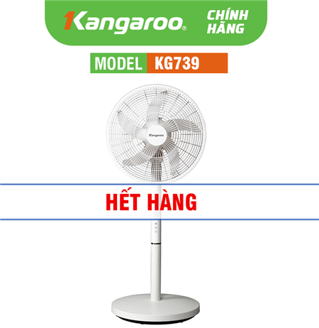 Quạt sạc điện Kangaroo KG739