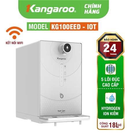 Máy lọc nước Kangaroo Hydrogen ion kiềm KG100EED-IoT