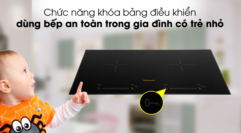 Bếp từ đôi Thái lan Kangaroo KG856i