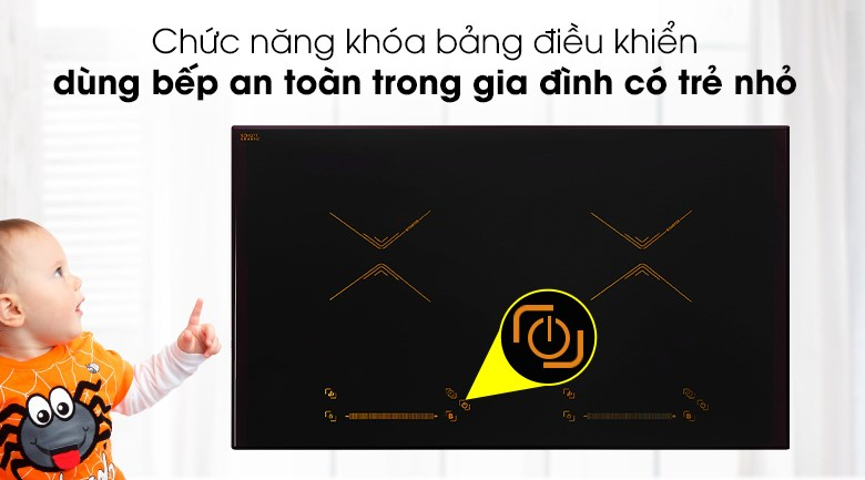 Bếp từ đôi Kangaroo KG859i - Hàng Thái Lan