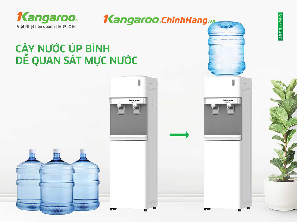 Cây nước nóng lạnh Kangaroo KG35A2