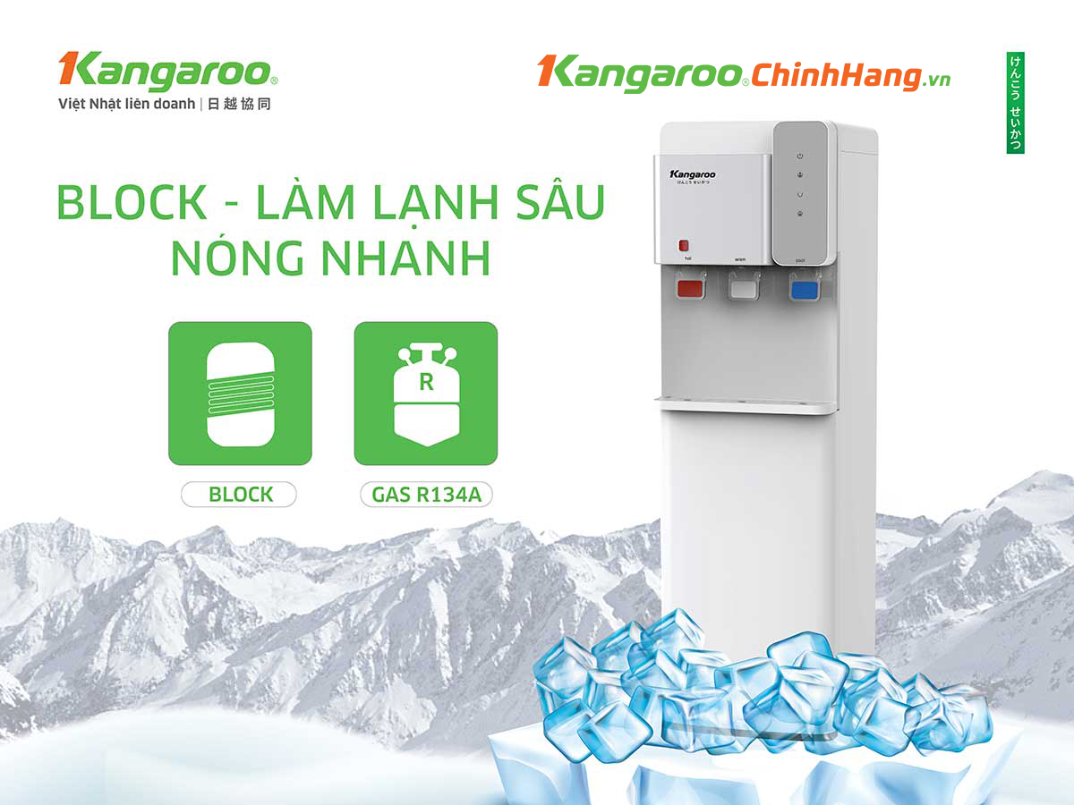 Cây nước nóng lạnh Kangaroo KG63A3