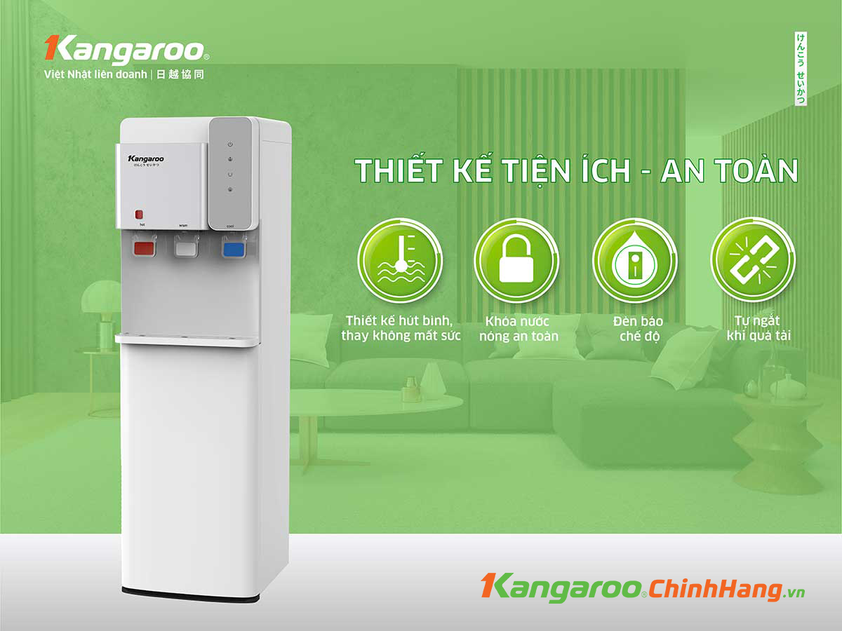 Cây nước nóng lạnh Kangaroo KG63A3