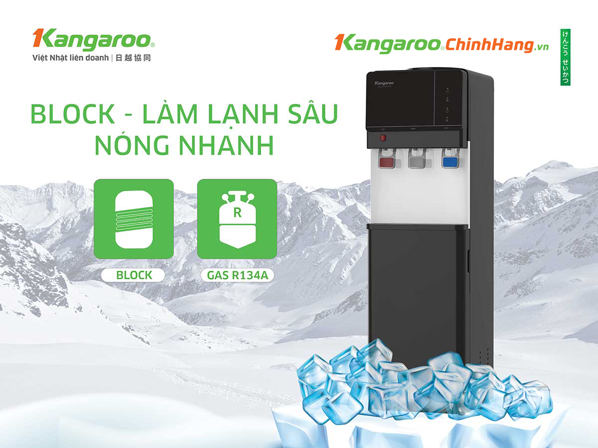 Cây nước nóng lạnh Kangaroo KG64A3