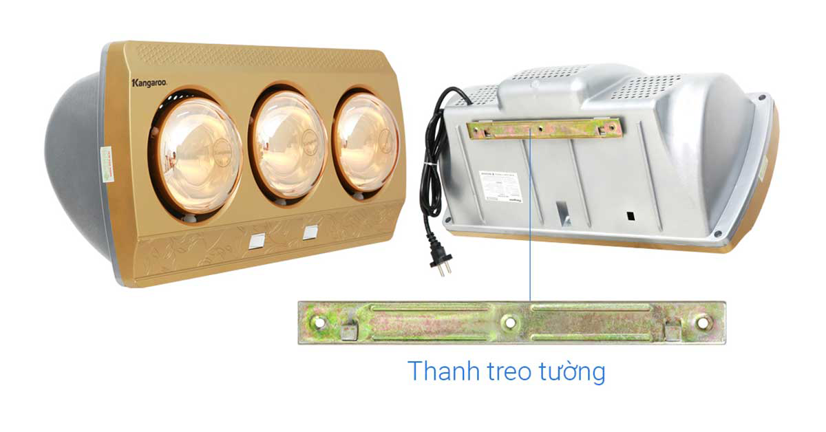 Đèn sưởi treo tường Kangaroo