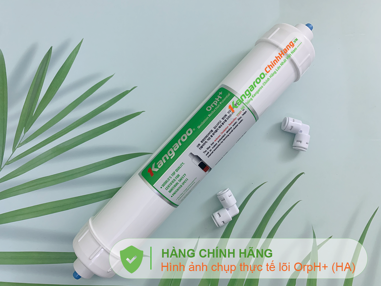Hình ảnh thực tế Lõi lọc nước Kangaroo Hydrogen số 6 OrpH + (HA) Hình ảnh thực tế Lõi lọc nước Kangaroo Hydrogen số 6 OrpH + (HA)
