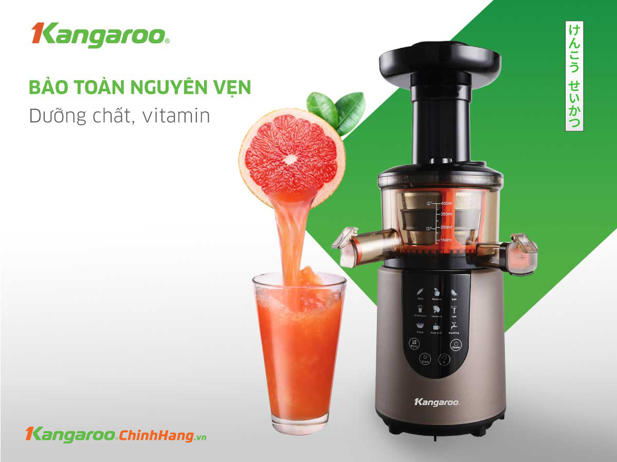 Máy ép chậm Kangaroo KG180SJD