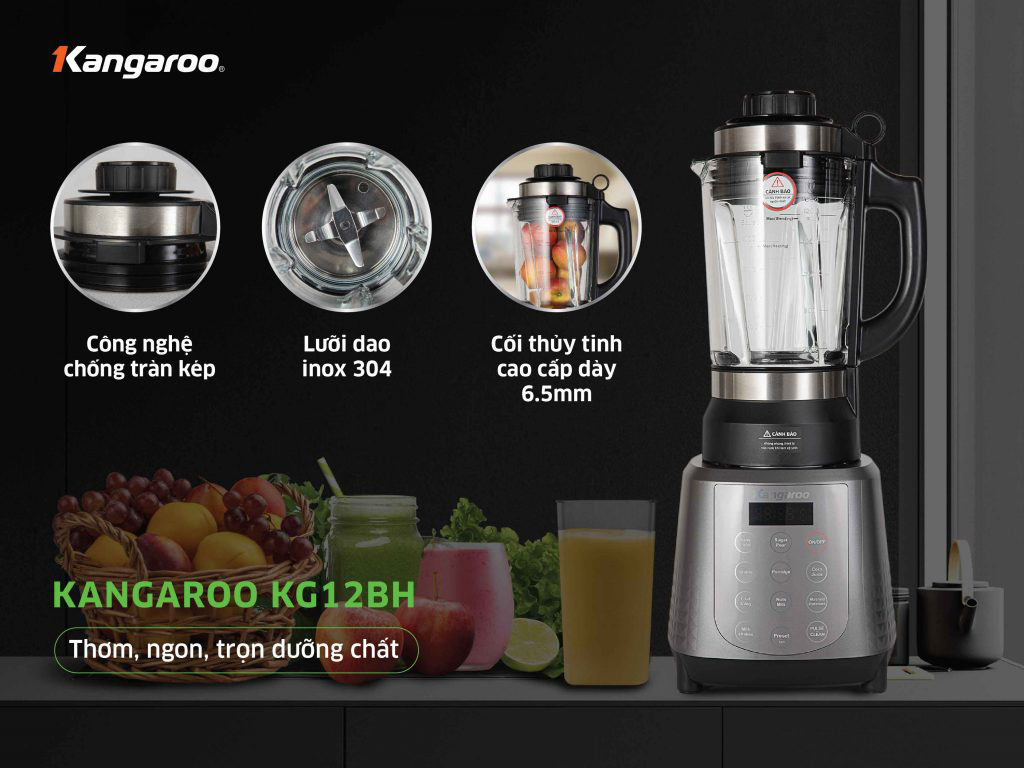 Máy làm sữa hạt Kangaroo KG12BH