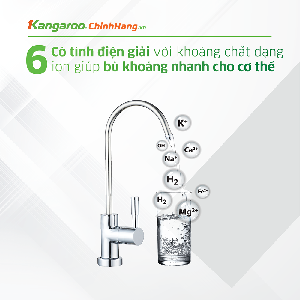 Sự khác biệt giữa máy lọc nước hydrogen ion kiềm với máy lọc nước thông thường