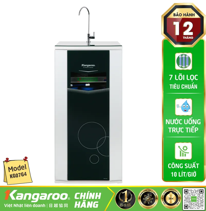 Máy lọc nước Kangaroo KG07G4VTU - 7 Lõi - Mẫu Mới 2025