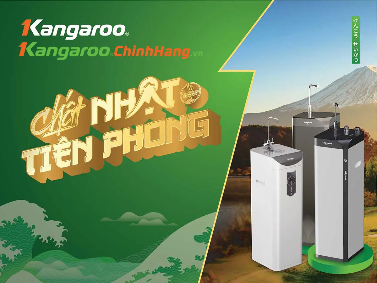 Máy lọc nước Kangaroo Alkaline Waterfall KG100EW