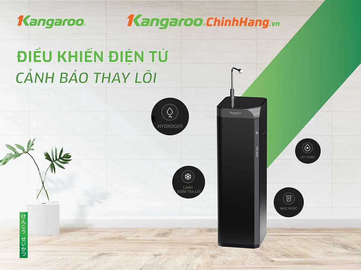 Máy lọc nước Kangaroo Alkaline Waterfall KG100EW