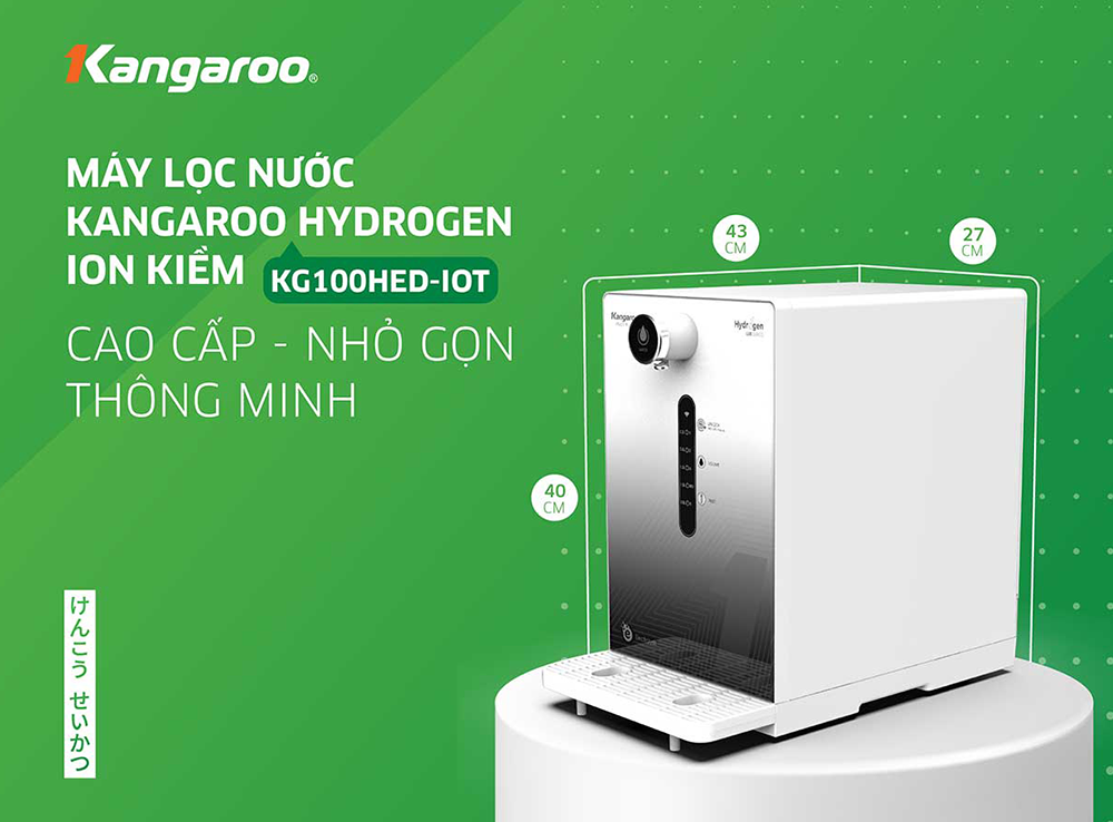 Máy lọc nước Kangaroo Hydrogen KG100HED-IOT