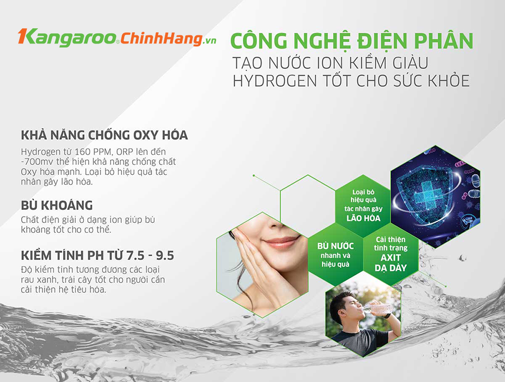 máy lọc nước hydrogen KG400HU