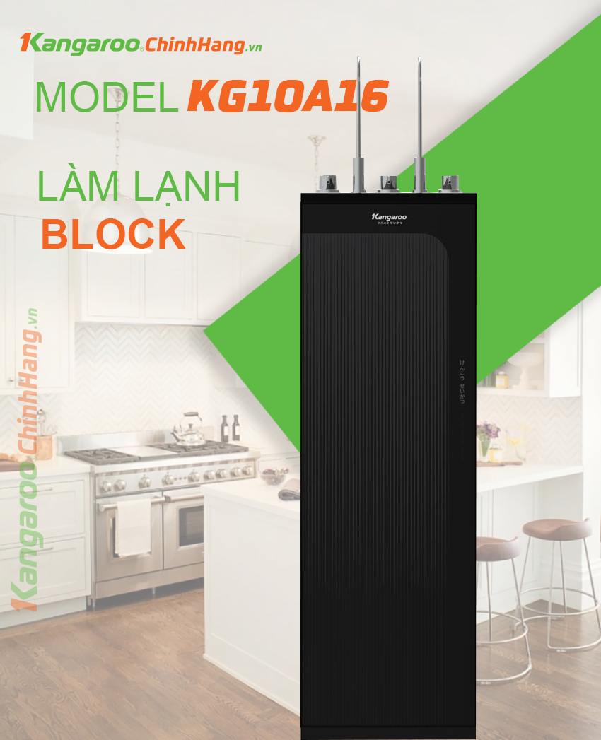 Máy lọc nước nóng lạnh Kangaroo KG10A16