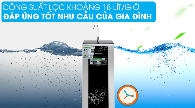 Máy lọc nước Kangaroo Hydrogen Superstyene KG10G5VTU