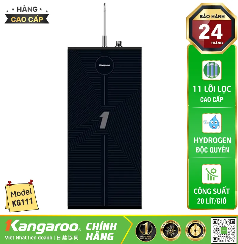 Máy lọc nước Kangaroo KG111 - 11 lõi, mẫu mới 2025