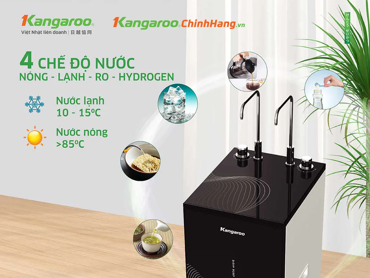 Máy lọc nước nóng lạnh Kangaroo KG10A88