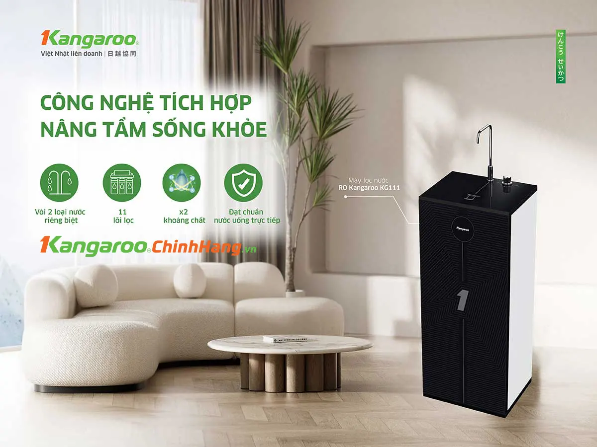 máy lọc nước Kangaroo KG111 