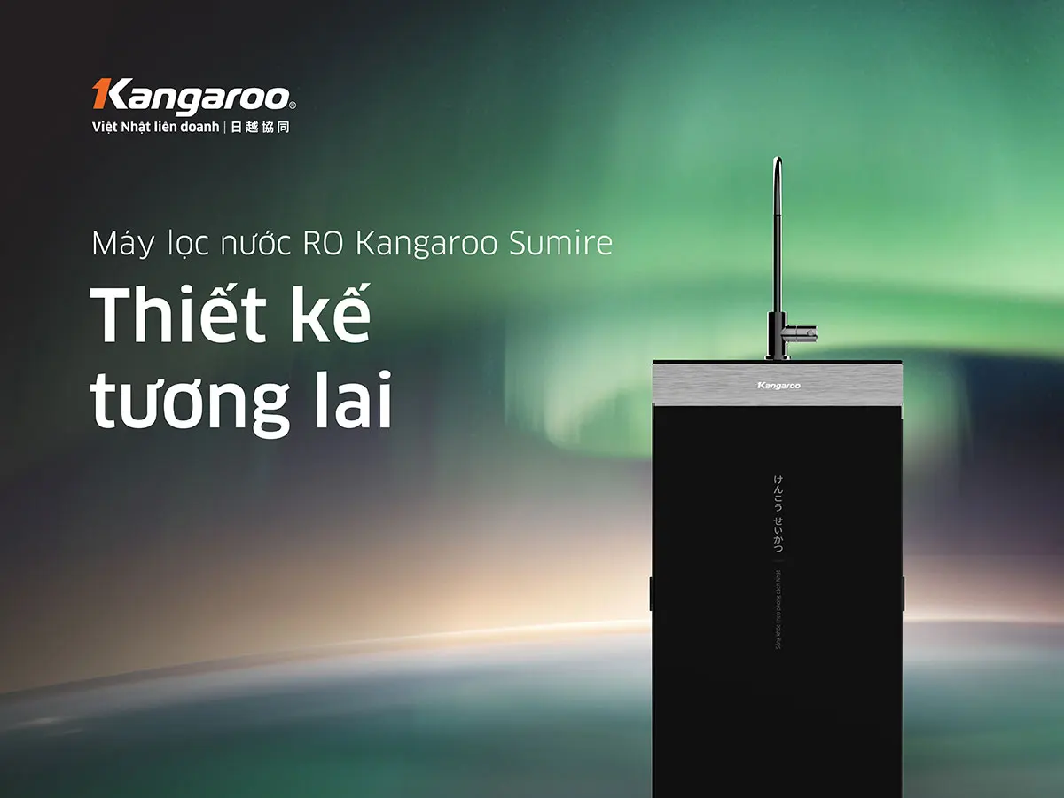 Máy lọc nước Kangaroo Hydrogen KG12HA Thiết kế hàn quốc