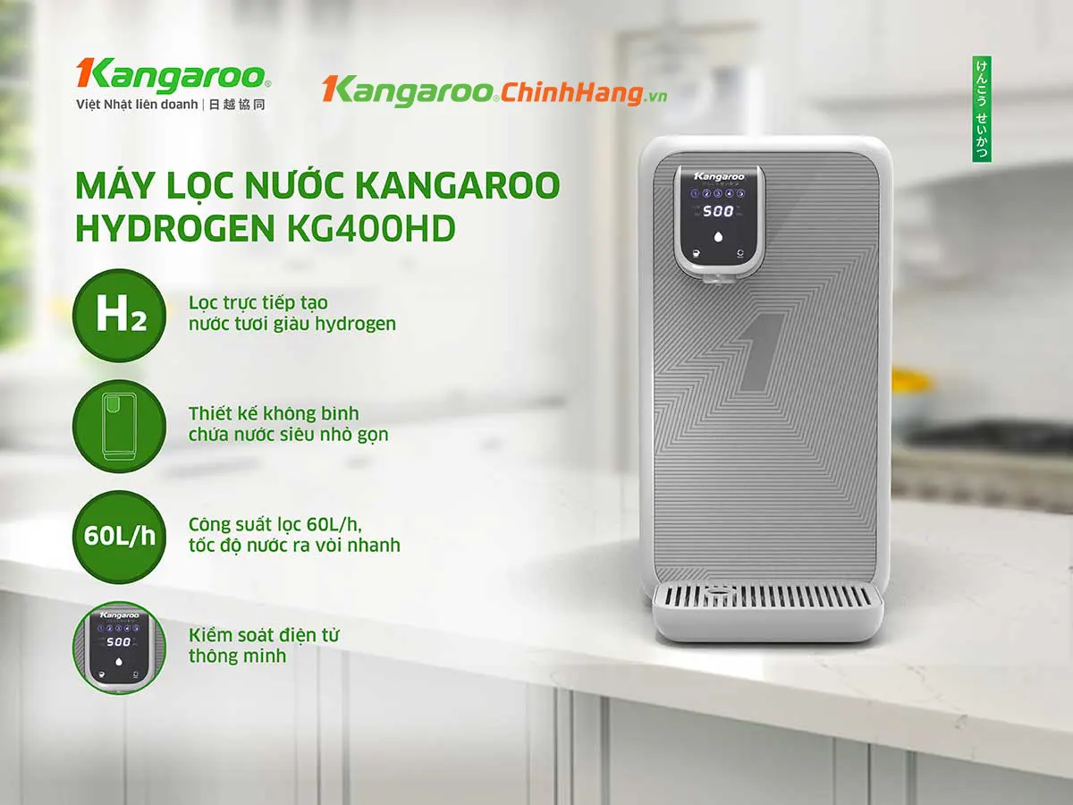 Máy lọc nước Kangaroo KG400HD