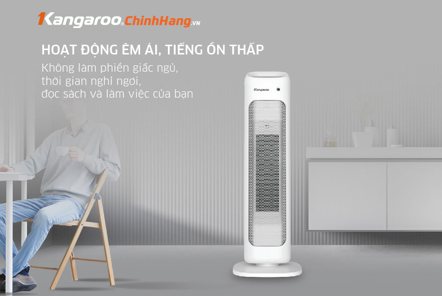 Máy sưởi gốm ceramic Kangaroo KGFH05