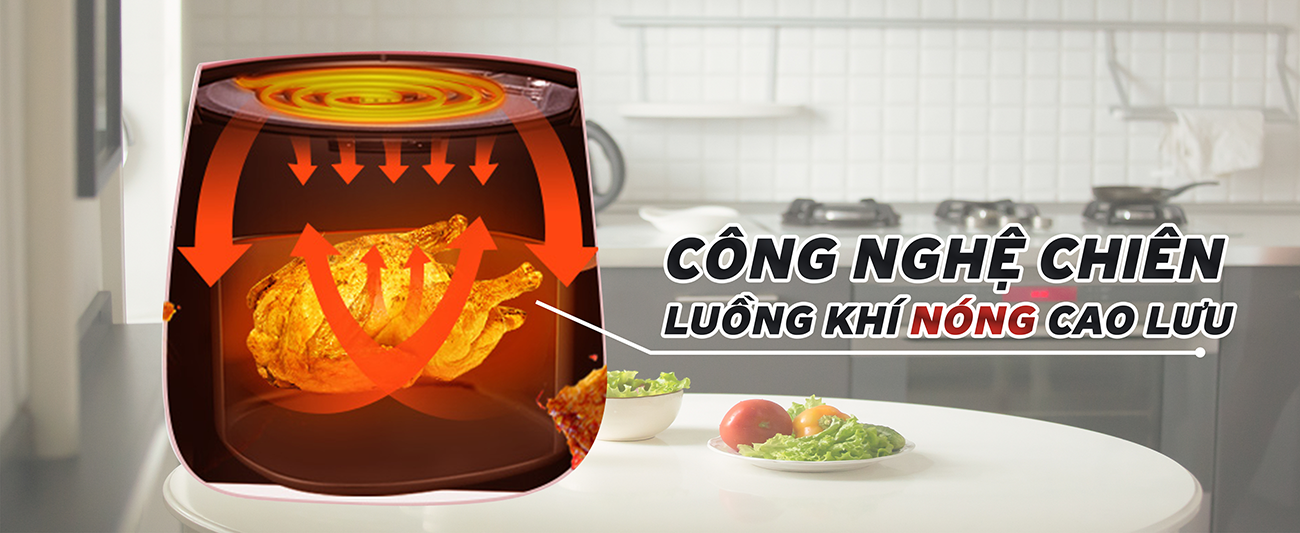 Nồi chiên không dầu Kangaroo KG42AF1
